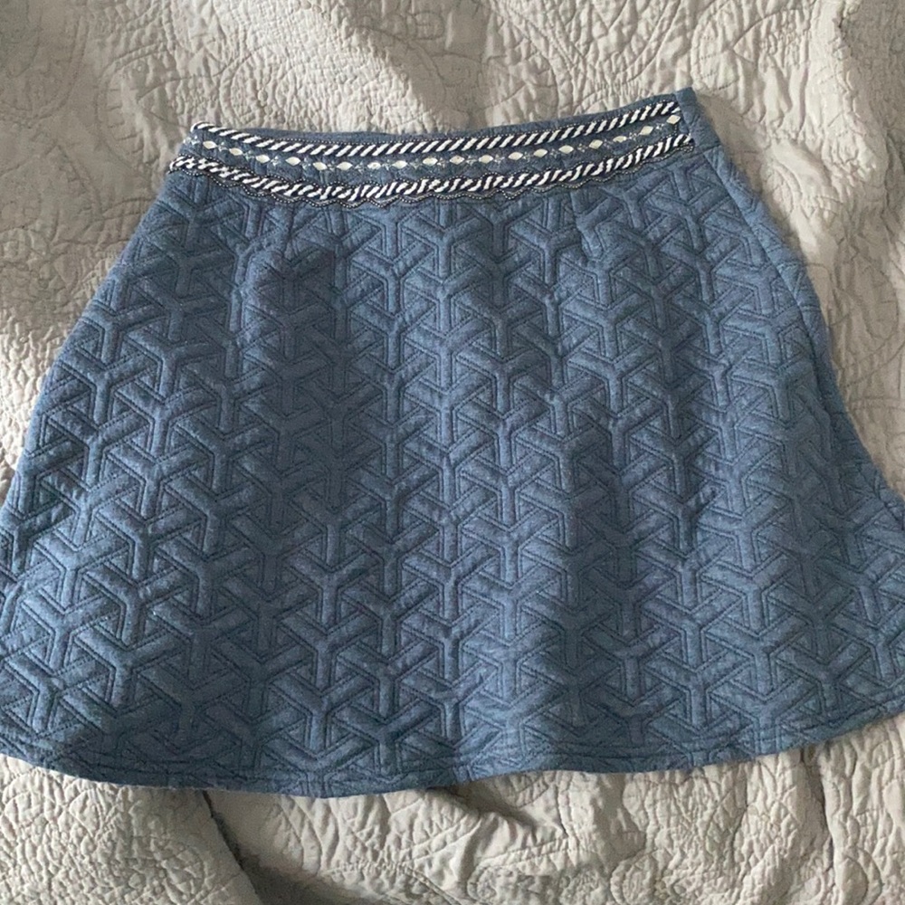 cute blue mini skirt from francescas